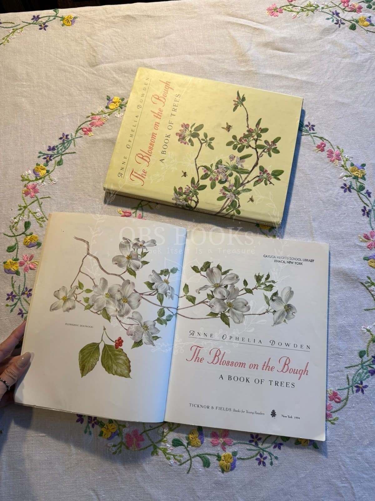 The Blossom on the Bough: A Book of Trees